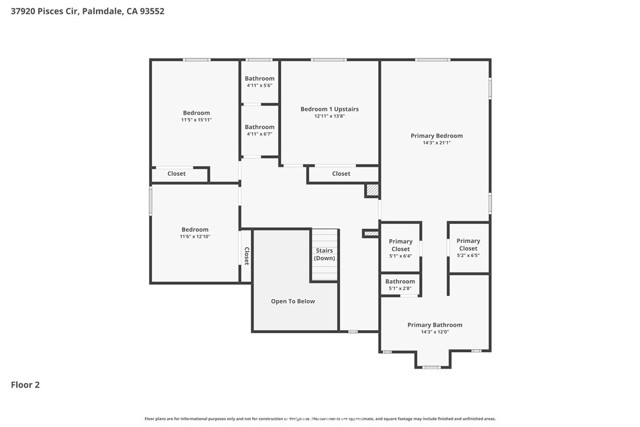 Detail Gallery Image 69 of 69 For 37920 Pisces Cir, Palmdale,  CA 93552 - 5 Beds | 4 Baths
