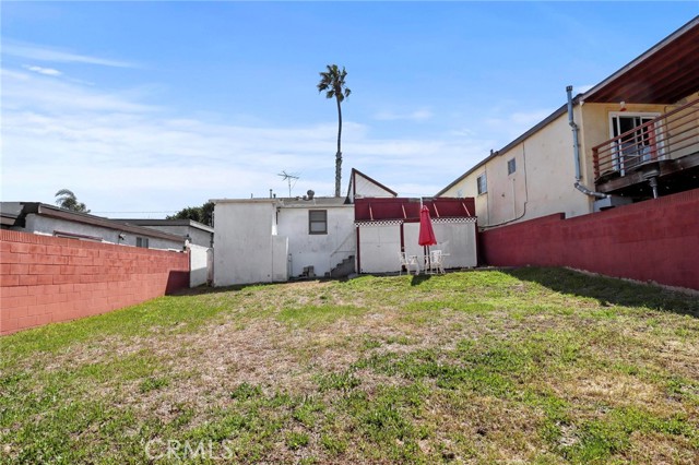 backyard towards the house