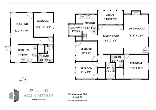 Detail Gallery Image 32 of 32 For 995 E Washington Bld, Upland,  CA 91786 - 5 Beds | 3 Baths