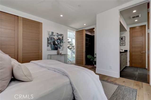 Master BR has his-and-hers closets