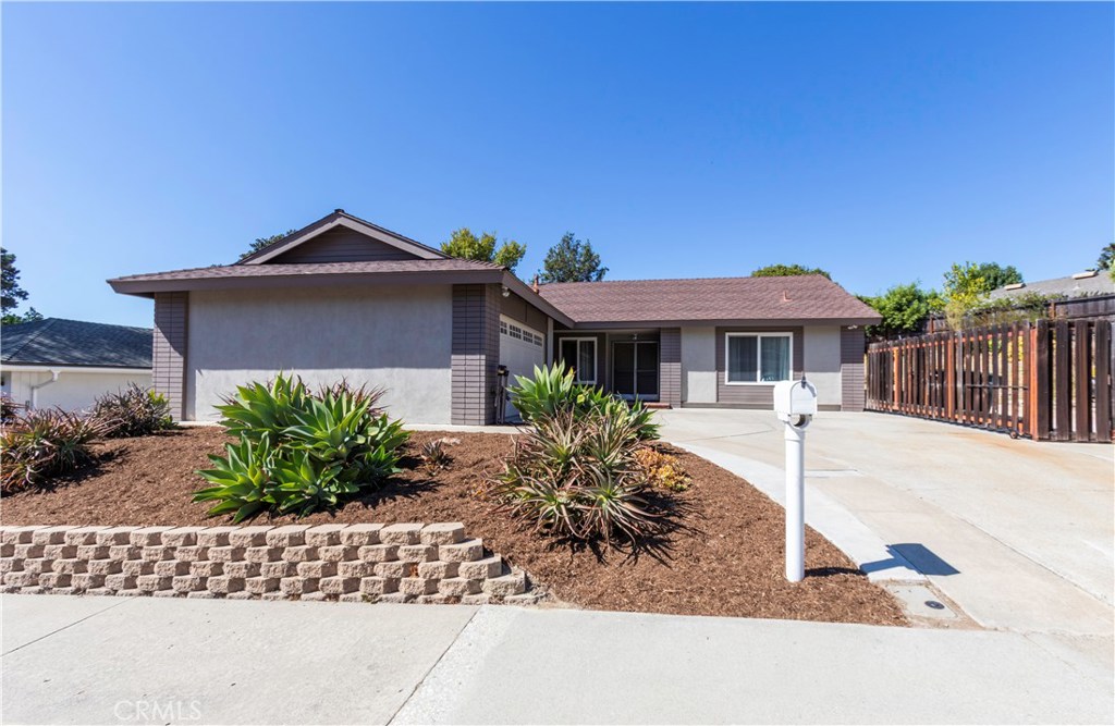 Welcome to 24981 La Plata. Located in the heart of Laguna Niguel and just 5.5 miles from the ocean, this SINGLE LEVEL home on a large lot is a rare gem in a coastal city! Boasting 1642 sq ft, 4 bedrooms, 2 bathrooms, an 8100 sq ft lot, RV parking along the side and easy travel to the ocean and some of the best beaches in the area! The exterior of the home has been freshly painted and features drought resistant landscaping for easy maintenance and great curb appeal. Inside you will notice so many details like the brand new neutral paint throughout, new wood look tile and neutral carpet, new baseboards, vinyl windows and new doors and hardware just to name a few. The Master suite is in the front of the home with spacious closets and a newly remodeled bathroom. The master bathroom features new tile, vanity and countertops and shower enclosure all in a beautiful neutral palette. Just off the entry you will find the spacious family room with large slider that leads out to the backyard space. Adjacent is the kitchen/dining space, also with a large slider to the backyard to enjoy the indoor/outdoor California lifestyle. The kitchen features a large counter that accommodates additional barstool seating and sizeable windows for even more natural light. The additional 3 bedrooms have great closet space and share a newly updated hall bathroom with dual sinks and tub/shower enclosure. Laundry room is inside the home just off of the direct access 2 car garage. VIRTUALLY STAGED.