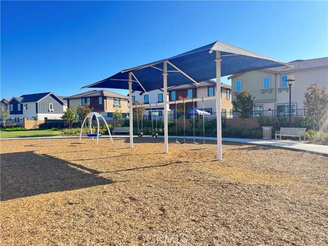 Playground swings