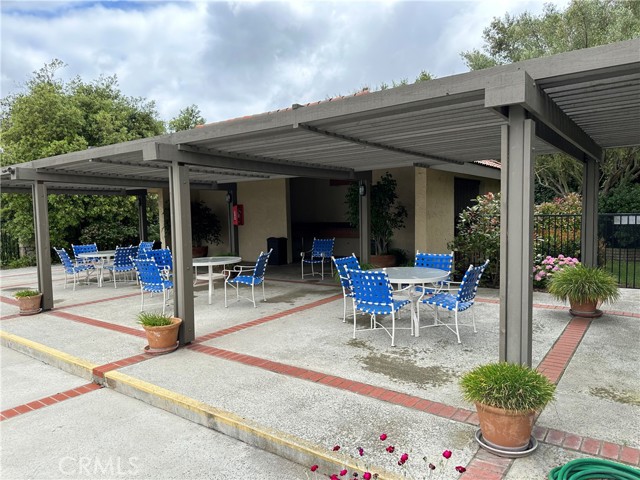 Covered Outdoor Dining Space