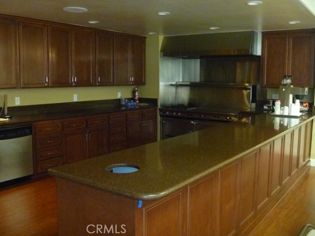 Clubhouse kitchen.
