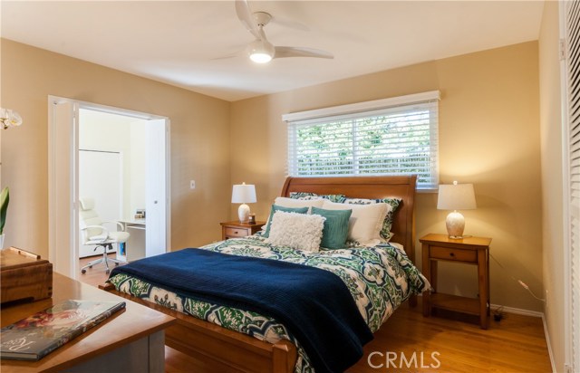 Master Bedroom with doors to bonus room