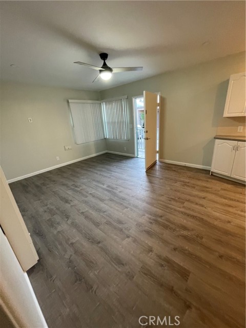 916 - Entry & Living room with beautiful luxury vinyl flooring