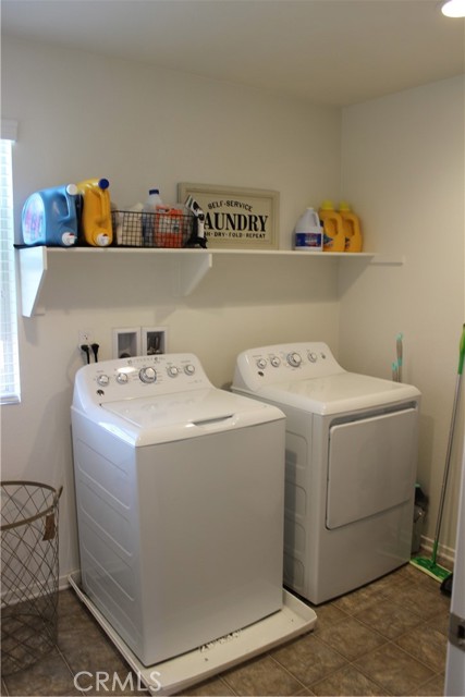 Laundry area