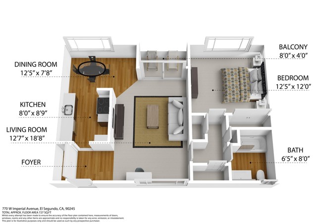 Detail Gallery Image 28 of 29 For 770 W Imperial #87,  El Segundo,  CA 90245 - 1 Beds | 1 Baths