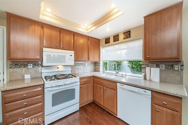 Newer cabinets and appliances