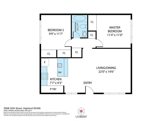 Detail Gallery Image 15 of 15 For 3568 20th St, Highland,  CA 92346 - – Beds | – Baths