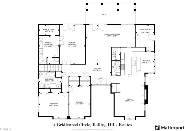 4 Bridlewood Circle, Rolling Hills Estates, California 90274, 3 Bedrooms Bedrooms, ,1 BathroomBathrooms,Residential,Sold,Bridlewood,PV23048044