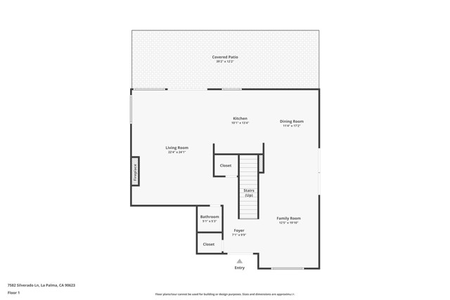 Detail Gallery Image 13 of 14 For 7582 Silverado Ln, La Palma,  CA 90623 - 4 Beds | 2/1 Baths