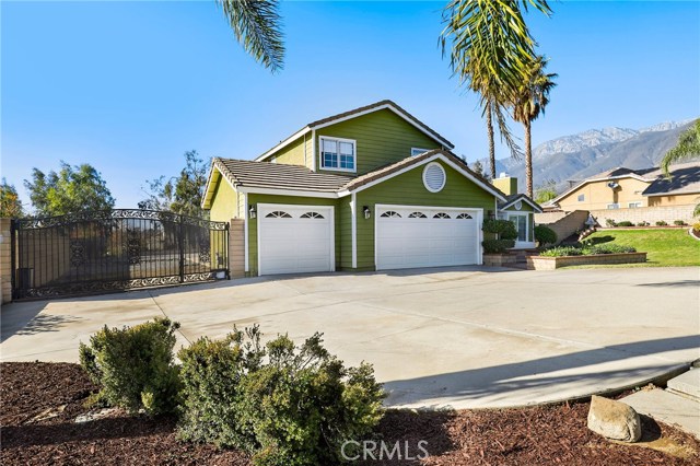 5814 Zapata Place Rancho Cucamonga, California Prime location in Rancho Cucamonga, right off Wilson Avenue is where you’ll find this beautiful four bedroom three bathroom home with a downstairs bedroom and full bathroom. This home features a formal living room/dining room with plantation shutters and a fireplace. The kitchen is set up with tons of cabinet space, stainless steel appliances, full backsplash, and a built-in eating area right off the kitchen island style with storage. Enjoy the family room right off the kitchen with access to the backyard. The secondary bedrooms are very spacious and receive tons of natural light. The primary bedroom is huge, and the primary bathroom includes a frameless shower, separate tub, granite counters, and plenty of storage. In the backyard, you’ll enjoy the space perfect to entertain family and friends. There’s space to add a pool, tennis courts, or even a guest house! There is also rear entry. Low property taxes, amazing mountain views as you drive up to this home, and one of the top school districts in the area make this an ideal home! Don’t wait and call to schedule a private tour Now!