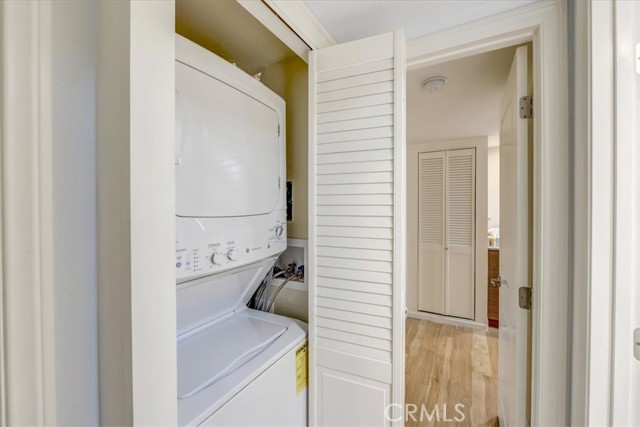 Inside Washer & Dryer