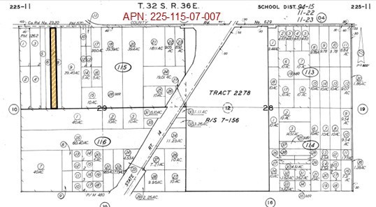 Detail Gallery Image 1 of 1 For 9 Ac Randsburg Cutoff, California City,  CA 93501 - – Beds | – Baths