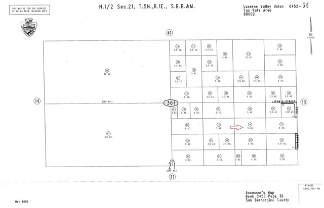Detail Gallery Image 4 of 4 For 0 Silverado St, Lucerne Valley,  CA 92356 - – Beds | – Baths