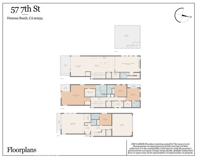 57 7th Street, Hermosa Beach, California 90254, 4 Bedrooms Bedrooms, ,4 BathroomsBathrooms,Residential,Sold,7th,SB22133341