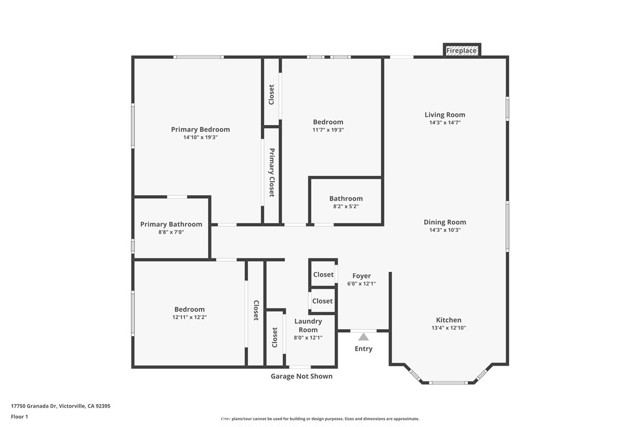 Detail Gallery Image 57 of 58 For 17750 Granada Dr, Victorville,  CA 92395 - 3 Beds | 2 Baths