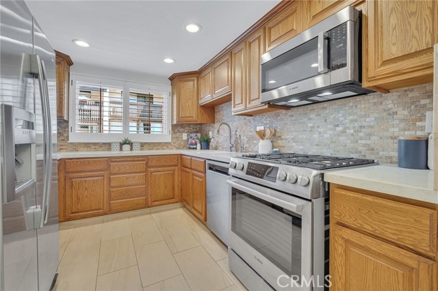 Stainlees steel appliances