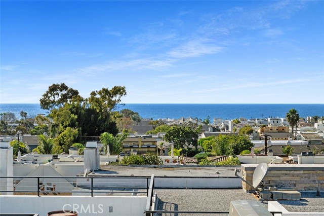 Rooftop deck view