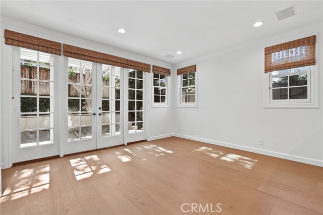 Family room off kitchen