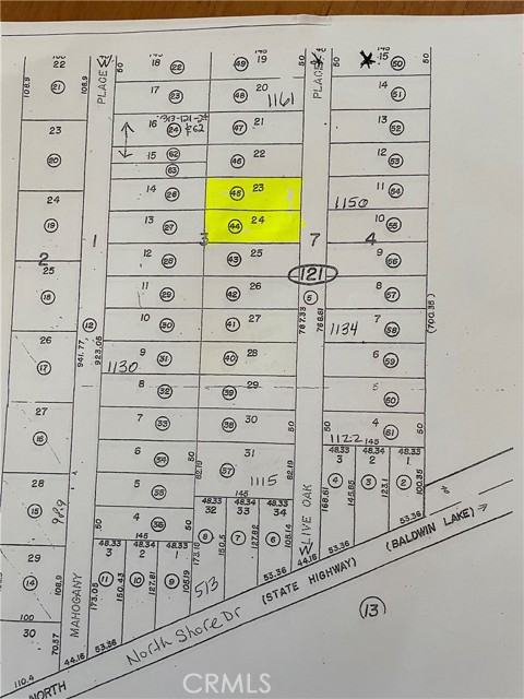 1145 Live Oak, Big Bear City, California 92314, ,Land,For Sale,1145 Live Oak,CROC24001590