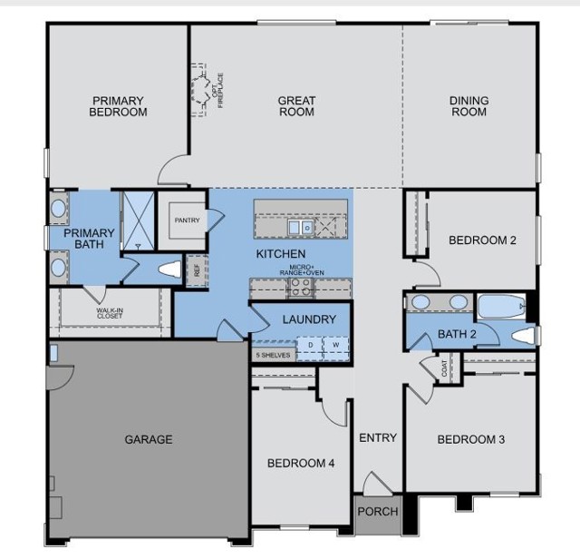 Detail Gallery Image 4 of 4 For 13739 Mesa View Dr, Victorville,  CA 92392 - 4 Beds | 2 Baths