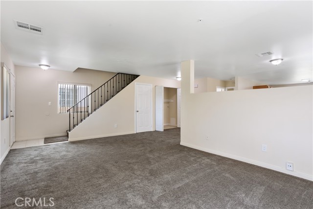 You're looking back into the spacious family room at 136 S. 4th Street.