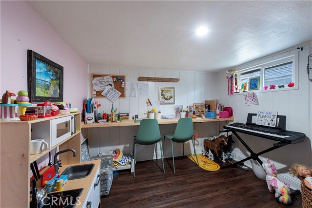 Bonus room not counted in square footage.  Currently a super cute playroom but home office?  Huge storage?  You decide