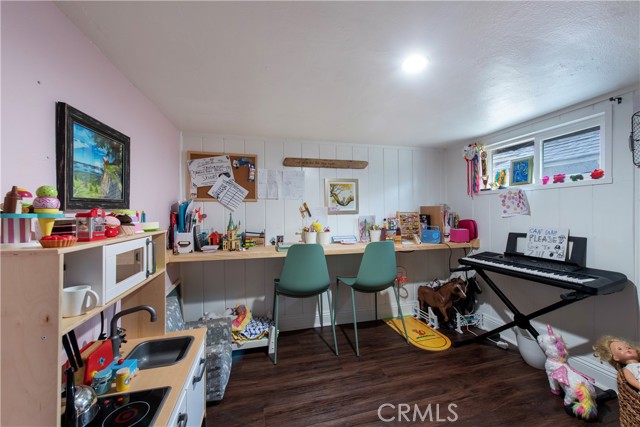 Bonus room not counted in square footage.  Currently a super cute playroom but home office?  Huge storage?  You decide