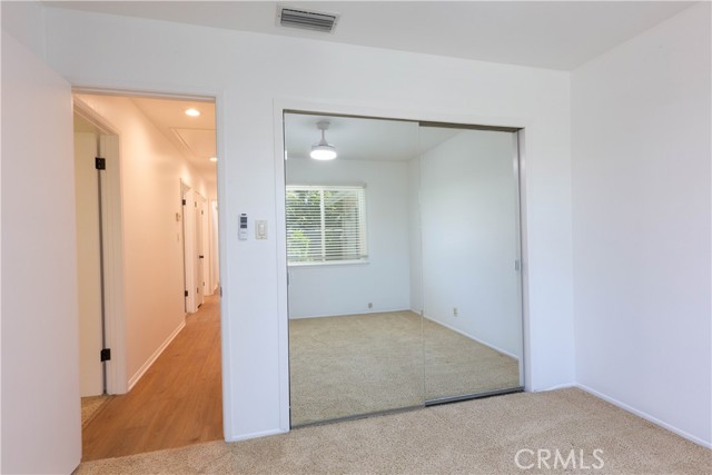 Bedroom 4 sliding closet doors