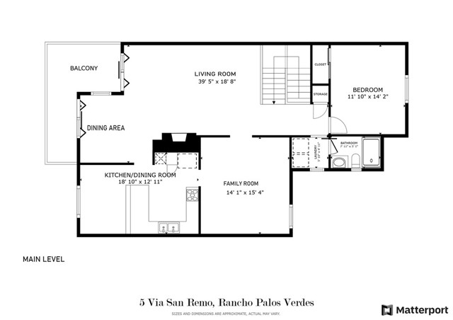 Main Floor Floorplan