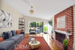 living Room with virtual staging