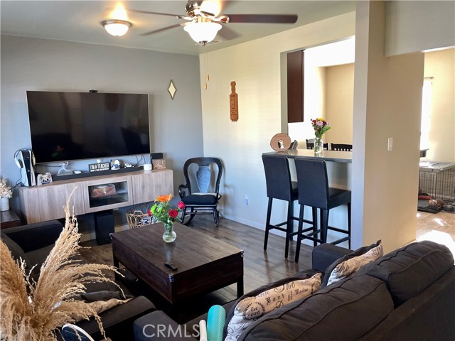 Brunch Counter into Kitchen