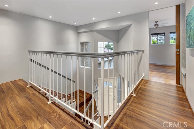 Hallway and partial view of mini 2nd suite