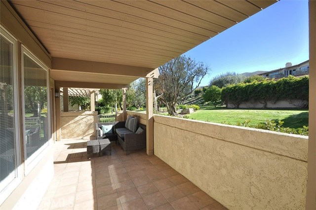 Covered Porch in the Back