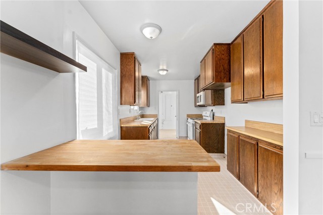 View of kitchen from dining area/breakfast nook