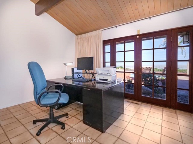 Office on the Main Level with View