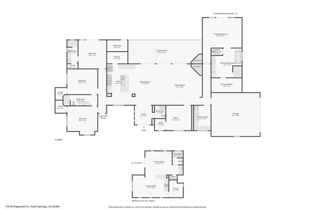 775 Dogwood Circle, Palm Springs, California 92264, 6 Bedrooms Bedrooms, ,5 BathroomsBathrooms,Residential,For Sale,775 Dogwood Circle,CROC24203562