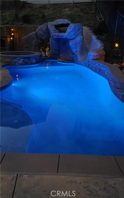 What night time pool colors