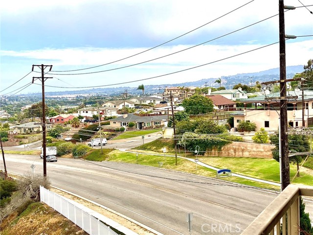 Master Bedroom Balcony views from Torrance to Palos Verdes.