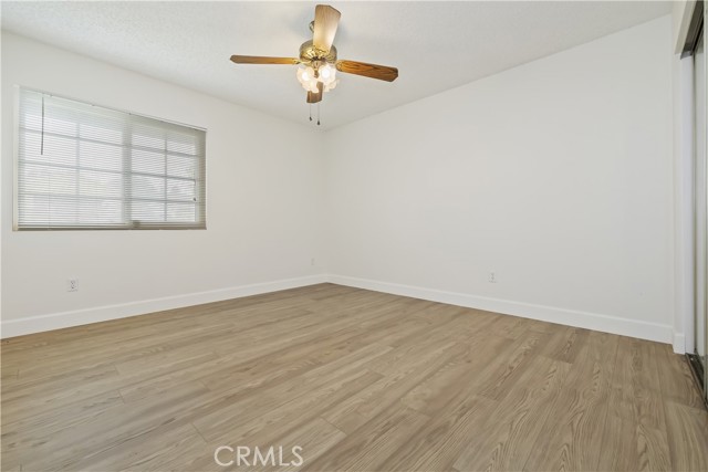 Secondary bedroom has mirrored wardrobe closet