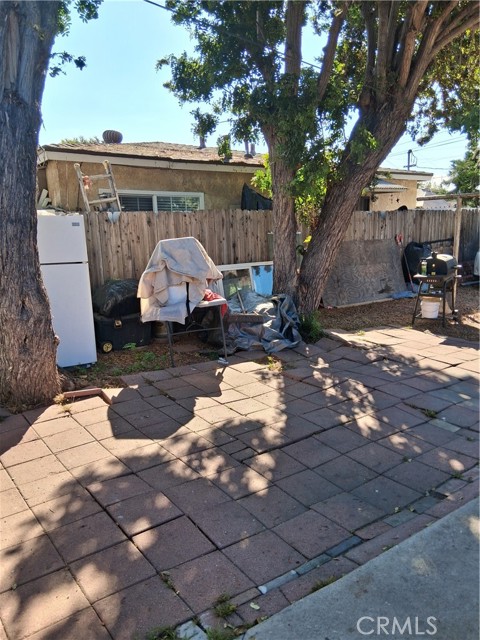 Back yard.