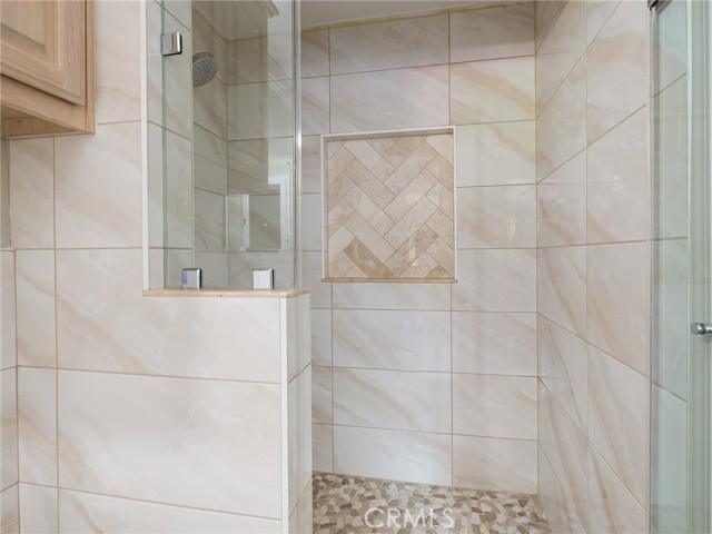 Shower Area in Jack and Jill Bathroom