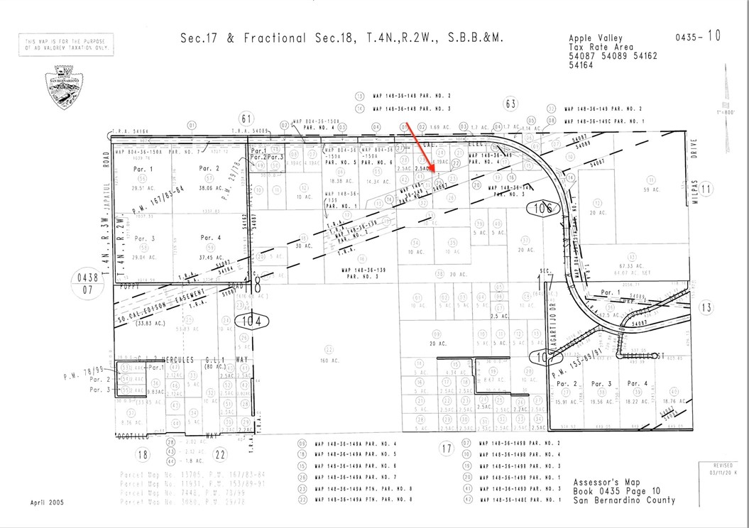 Detail Gallery Image 4 of 4 For 703 Desert View (Near) Rd, Apple Valley,  CA 92308 - – Beds | – Baths