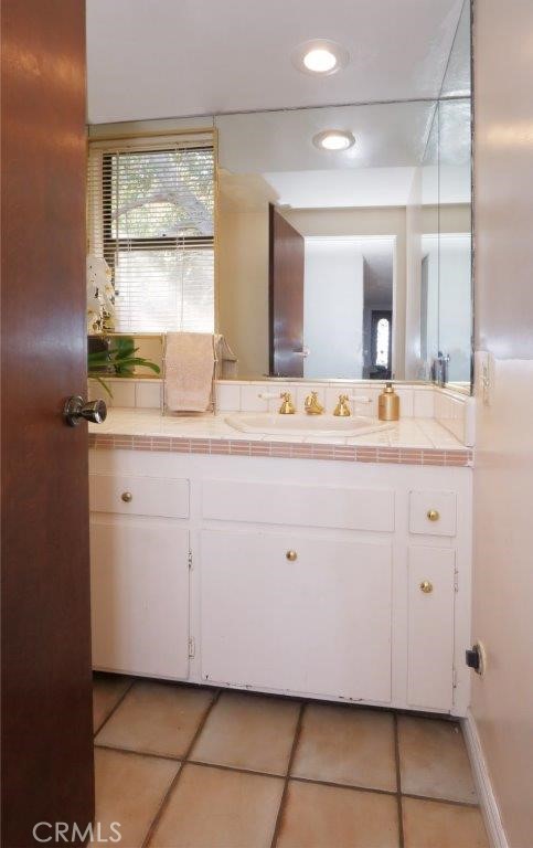 Powder Room on the Main Level