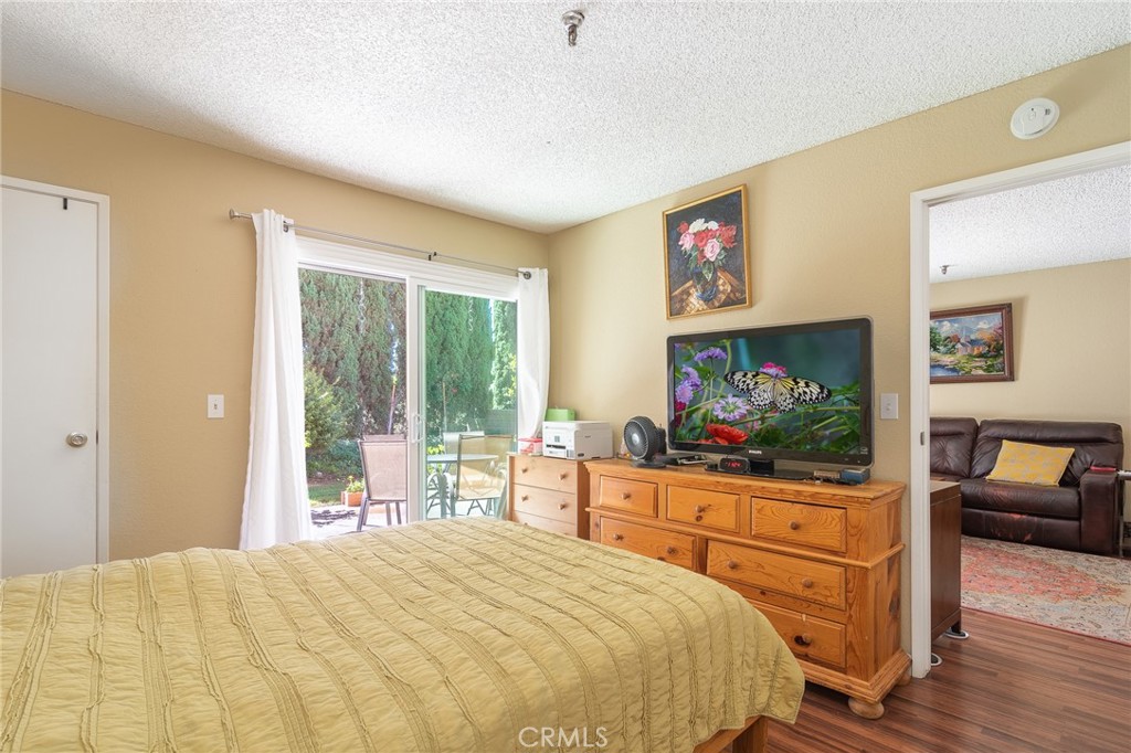 Wake to a garden view in your spacious bedroom