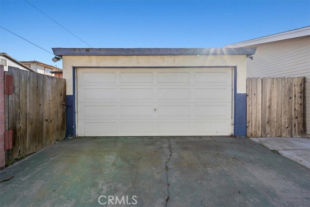 Garage on the alley. Potential for a larger garage with an ADU on top or adjacent