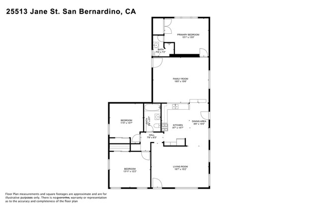 25513 Jane Street, San Bernardino, California 92404, 3 Bedrooms Bedrooms, ,2 BathroomsBathrooms,Single Family Residence,For Sale,Jane,EV24131338