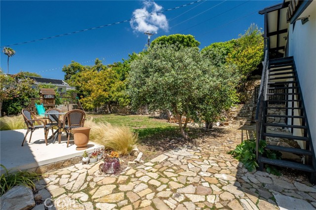 Nice Yard with fruit trees